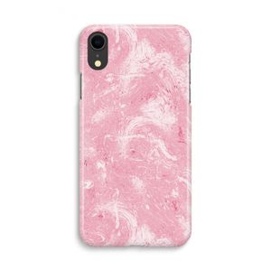 Abstract Painting Pink: iPhone XR Volledig Geprint Hoesje