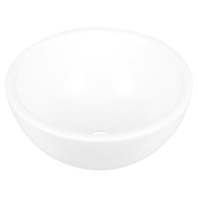 Differnz Ruz Waskom - 25x25x11.5cm - keramiek - rond - mat wit 36.102.09
