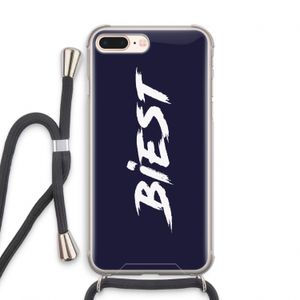 Biest: iPhone 7 PLUS Transparant Hoesje met koord