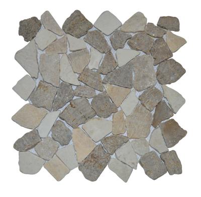 Stabigo Mosaic Y onyx - sunset brown - cream 30x30 cm