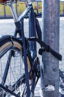 ABUS 11.82867 fietsslot Zwart 1300 mm Kettingslot - thumbnail