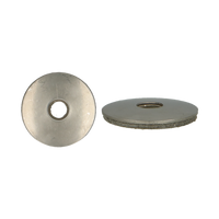 pgb-Europe PGB-FASTENERS | Afdichtring D16mm (Ø 6,3) A2/EPDM zwart | 200 st - 0000NRA00006300163