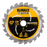 DeWalt Accessoires DT99568 XR Cirkelzaagblad 216x30mm 24 tands - DT99568-QZ