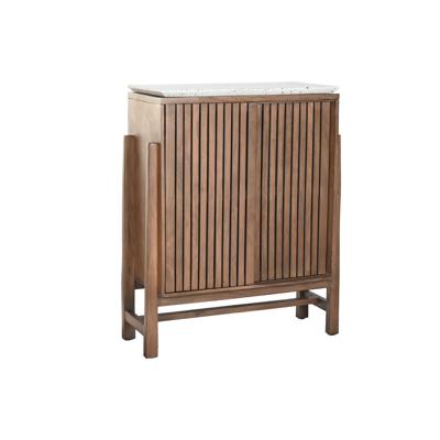 Dressoir Home ESPRIT Acacia Terrazzo 80 x 40 x 110 cm