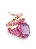 Stefere bague en or rose 18ct sertie de pierres Stefere bague en or rose 18ct sertie de pierres