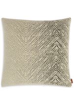 Missoni Home coussin Brouges à motif zig-zag - Noir