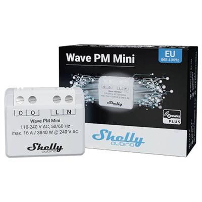 Shelly Shelly Qubino Wave PM Mini Schakel-meetactor Z-Wave