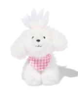 HEMA Sleutelhanger 9x9x12cm hond met sjaaltje