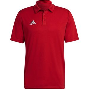 adidas Entrada 22 Polo - Opruiming - Kleding - Red - maat XL