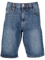 Philipp Plein bermuda en jean - Bleu - thumbnail