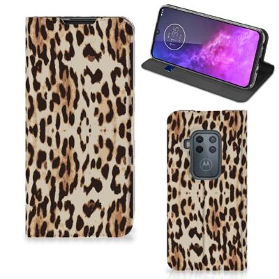 Motorola One Zoom | Hoesje maken | Leopard