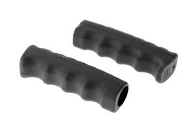 Westphal handvatten &apos;model batavus&apos; 110/110mm, zwart met vingernok grip (werkplaatsverpakking)