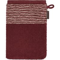 Cawö Cawö Two-Tone Washandje 16x22 bordeaux Cawö Cawö Two-Tone Washandje 16x22 bordeaux