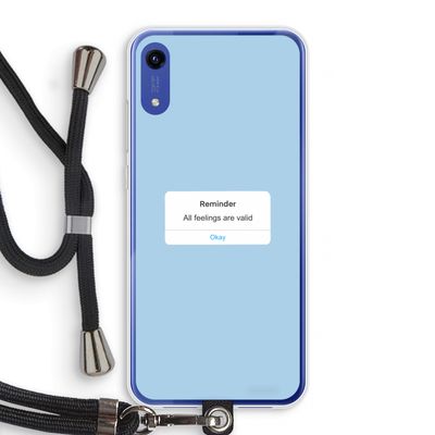 Reminder: Honor Play 8A Transparant Hoesje met koord