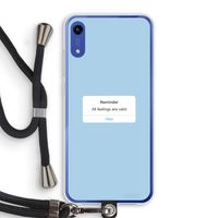Reminder: Honor Play 8A Transparant Hoesje met koord