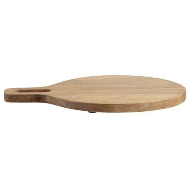 Snijplank - naturel mangohout - 30x23 cm - Leen Bakker