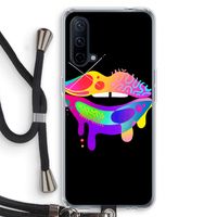 Lip Palette: OnePlus Nord CE 5G Transparant Hoesje met koord