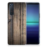 Sony Xperia 5II | Bumper Hoesje | Steigerhout