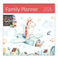 Familieplanner 2026 voor 5 personen