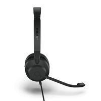 Jabra Connect 4h Headset Bedraad Hoofdband Oproepen/muziek USB Type-C Zwart - thumbnail