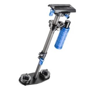 Walimex Pro StabyPod XS Steadicam 1/4 inch Zwart, Blauw Met contragewicht