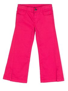 Dkny Kids pantalon ample à patch logo - Rose