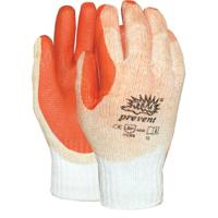 Werkhandschoenen - dik - latex-grip - oranje/rood - thumbnail
