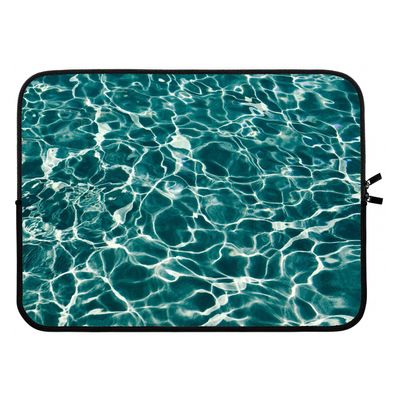 Weerkaatsing water: Laptop sleeve 15 inch