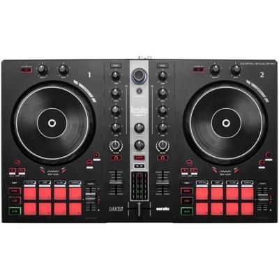 HERCULES DJCONTROL INPULSE 300 MK2 - USB DJ-controller - 2 kanalen met 16 pads en geïntegreerde geluidskaart