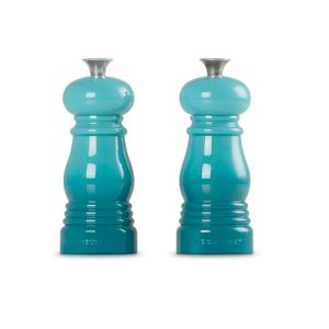 LE CREUSET - Le Moulin - Mini molens Set/2 11cm Caribbean Blue