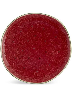 Bordallo Pinheiro assiette 'Melancia' - Rouge