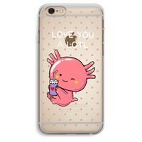 Love You A Lotl: iPhone 6 Plus / 6S Plus Transparant Hoesje