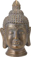 Beeld Boeddha Hoofd Goud 53cm