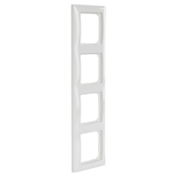 Busch-Jaeger Balance Afdekraam | 4-voudig | Polarwit - 66.054.26