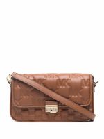 Michael Michael Kors petit sac à bandoulière Bradshaw à logo embossé - Marron