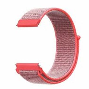 Sport Loop nylon bandje - Roze - Samsung Galaxy Watch - 42mm