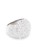 Swarovski bague Luna sertie de cristaux - Argent