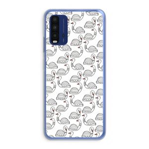 Zwanen: Xiaomi Redmi 9T Transparant Hoesje