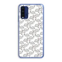 Zwanen: Xiaomi Redmi 9T Transparant Hoesje Zwanen: Xiaomi Redmi 9T Transparant Hoesje