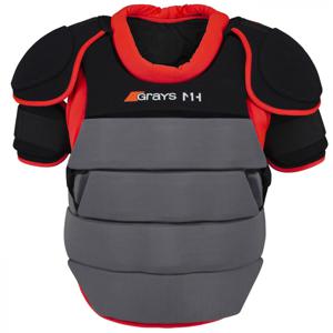 Grays MH1 Body Armour - Red/Grey