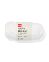 HEMA Katoen Garen Wit 50gram 105meter HEMA Katoen Garen Wit 50gram 105meter