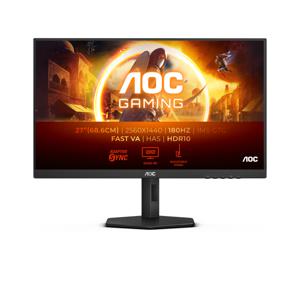 AOC G4 Q27G4XN computer monitor 68,6 cm (27") 2560 x 1440 Pixels Quad HD LCD Zwart, Grijs