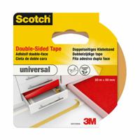 Dubbelzijdig plakband Scotch 20 m x 50 mm Wit