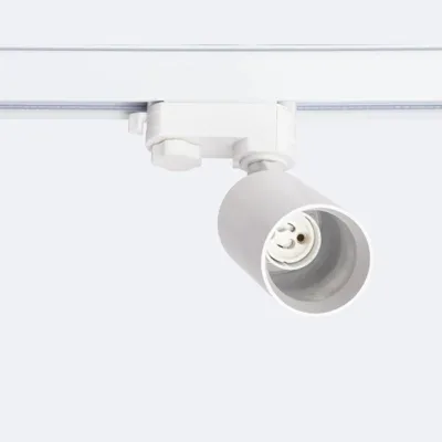 Railspot 3-fase zwart / wit GU10 fitting