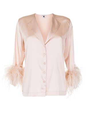 Gilda & Pearl pyjama Sabrina en soie - Tons neutres