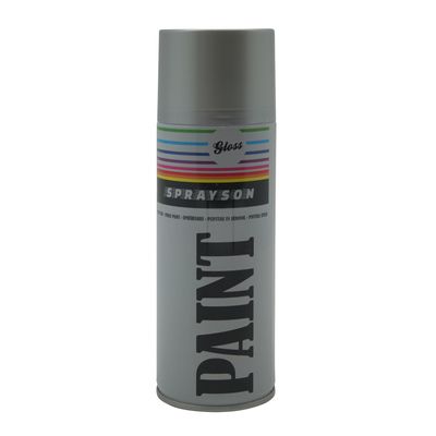 Sprayson Verf Spuitbus - Spuitlak - Zilver - 400 ml Sprayson Verf Spuitbus - Spuitlak - Zilver - 400 ml