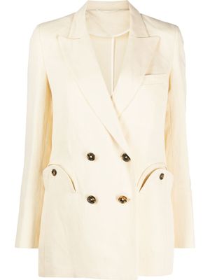 Blazé Milano blazer à boutonnière croisée - Jaune