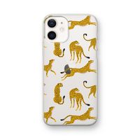 Luipaard: iPhone 12 mini Transparant Hoesje