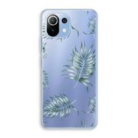 Simple leaves: Xiaomi Mi 11 Lite Transparant Hoesje Simple leaves: Xiaomi Mi 11 Lite Transparant Hoesje