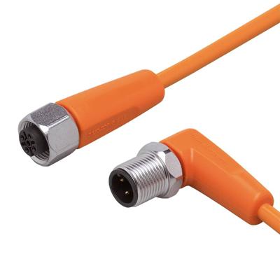 ifm Electronic EVT370 Verbindingskabel Aantal polen (sensoren): 4, 5 Stekker, haaks, Bus, recht 0.6 m 1 stuk(s)